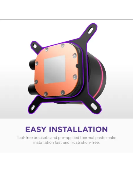 Refrigeración líquida NZXT Kraken Core 360 RGB negra