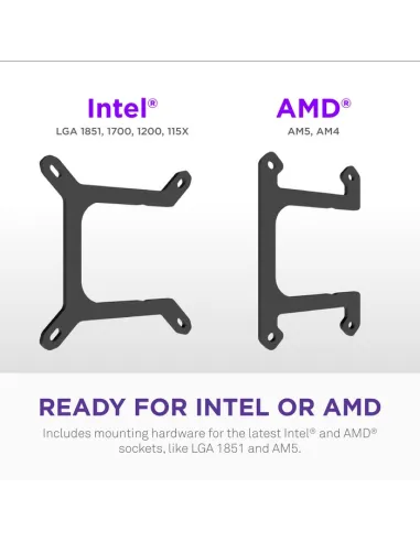 Refrigeración líquida NZXT Kraken Core 360 RGB negra