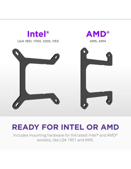 Refrigeración líquida NZXT Kraken Core 360 RGB negra