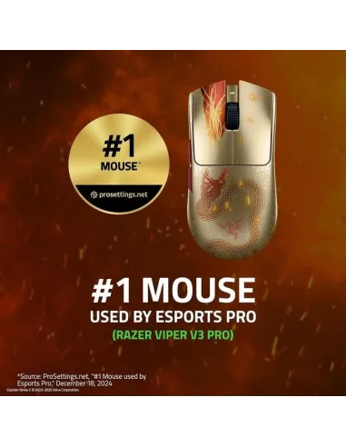 Ratón gaming Razer Viper V3 Pro Counter-Strike 2 Edition