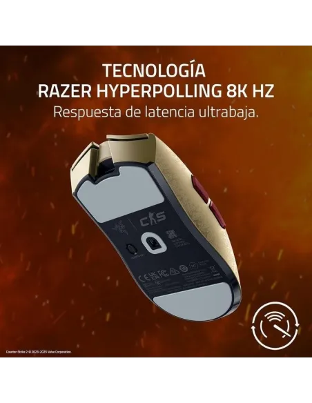 Ratón gaming Razer Viper V3 Pro Counter-Strike 2 Edition