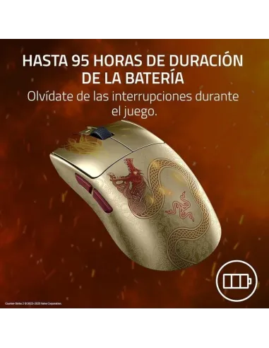 Ratón gaming Razer Viper V3 Pro Counter-Strike 2 Edition