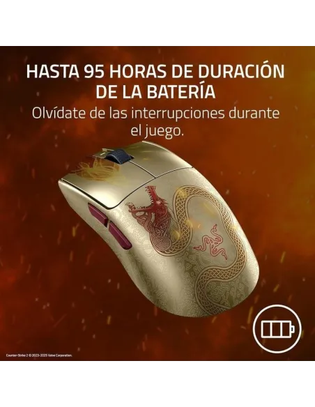Ratón gaming Razer Viper V3 Pro Counter-Strike 2 Edition