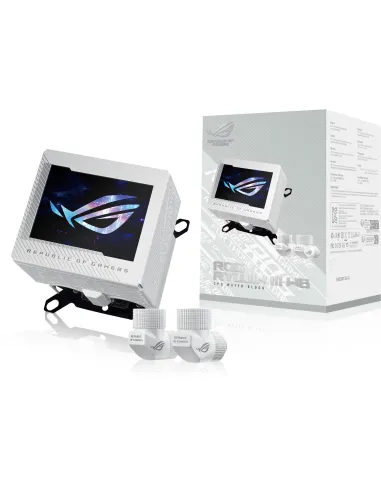 Bloque de Agua Asus ROG RYUJIN III WB White Edition