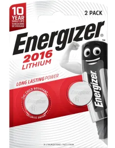 Energizer CR2016 2x Pilas Botón-1324098