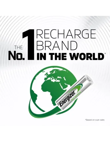 Pilas recargables Energizer ACCU Recharge Universal HR6 1300 mAh