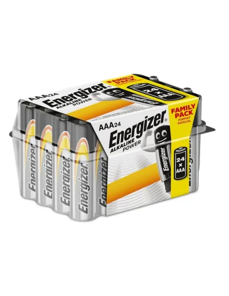 Energizer Alkaline Power LR03 Pack Pilas AAA 24 Unidades