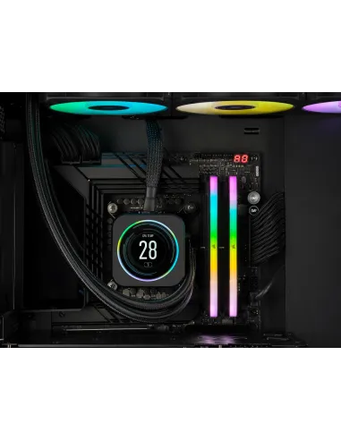 Corsair Vengeance RGB CMH32GX5M2B6000C38 DDR5 6000MHz 32GB (2x16GB) CL38 Negras