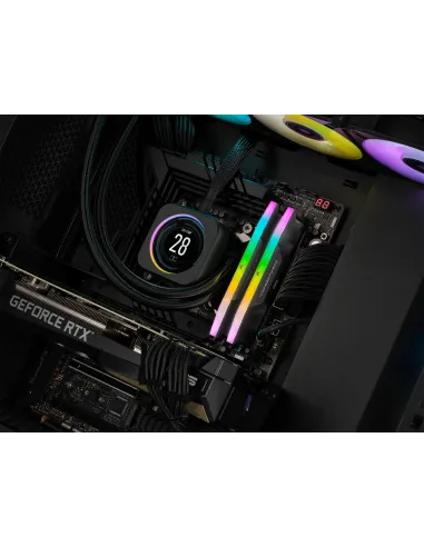 Corsair Vengeance RGB CMH32GX5M2B6000C38 DDR5 6000MHz 32GB (2x16GB) CL38 Negras