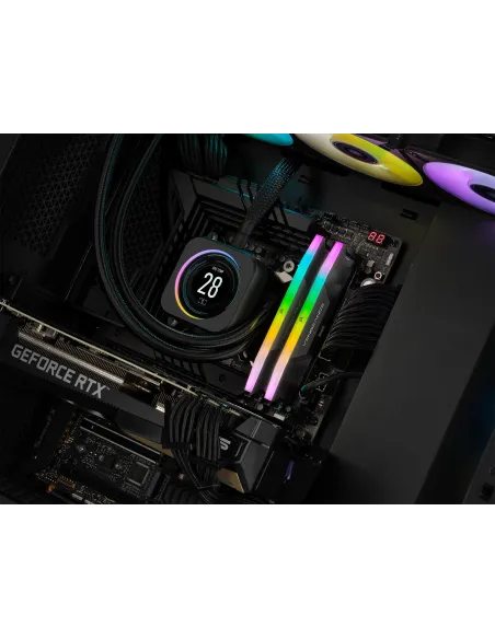 Corsair Vengeance RGB CMH32GX5M2B6000C38 DDR5 6000MHz 32GB (2x16GB) CL38 Negras