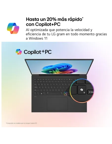 Ordenador Portátil LG Gram 16Z90TL-G.AU88B