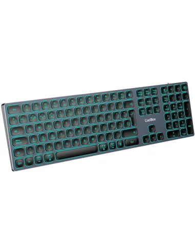 CoolBox Moonlight Key B431 Negro Retroiluminado