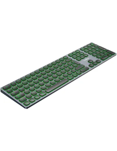 Teclado CoolBox Moonlight Key B431 Negro Retroiluminado