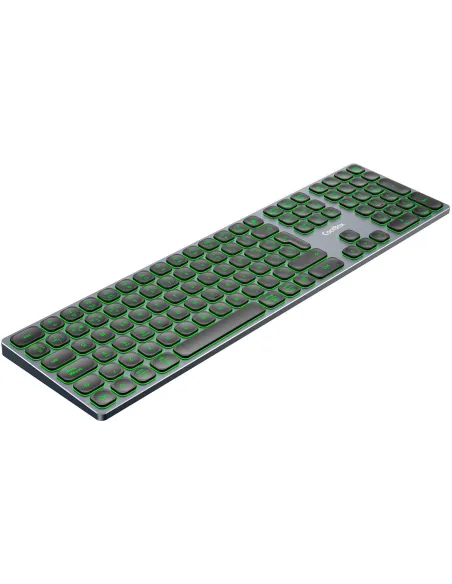 Teclado CoolBox Moonlight Key B431 Negro Retroiluminado