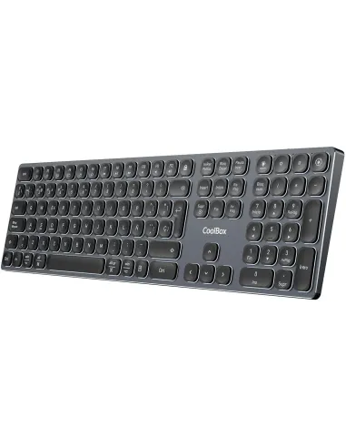 Teclado CoolBox Moonlight Key B431 Negro Retroiluminado