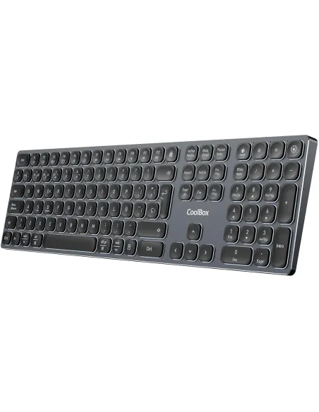 Teclado CoolBox Moonlight Key B431 Negro Retroiluminado