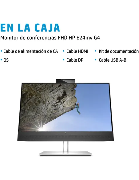 Monitor HP HP E24MV G4 Blanco