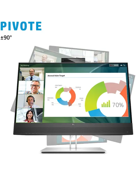 Monitor HP HP E24MV G4 Blanco