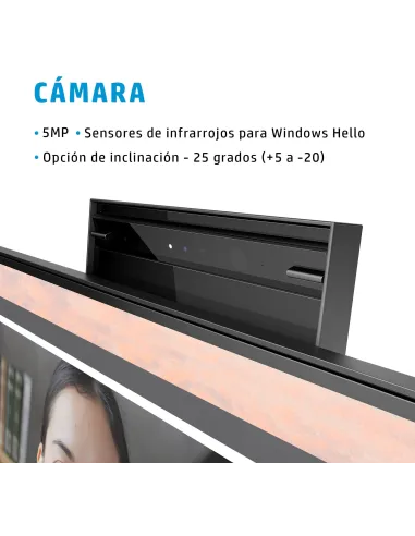 Monitor HP HP E24MV G4 Blanco