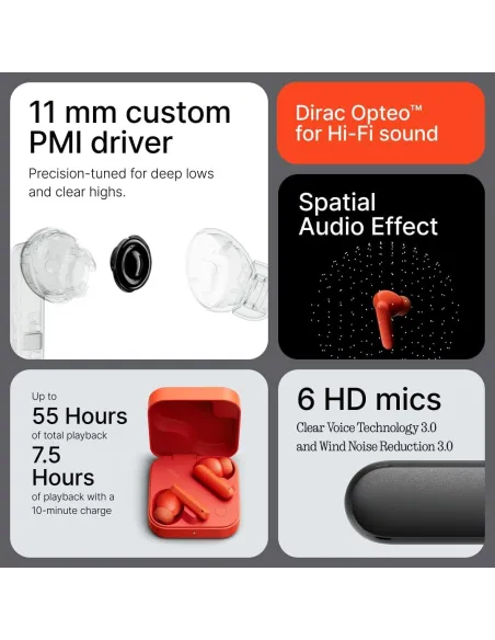 Auriculares Nothing Buds 2 Gris