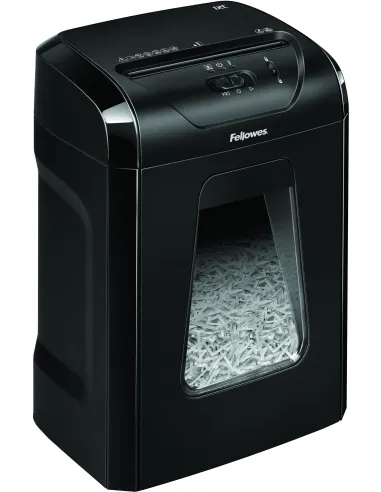 Destructora de papel Fellowes 12C Negra
