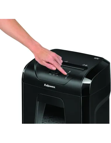 Destructora de papel Fellowes 12C Negra