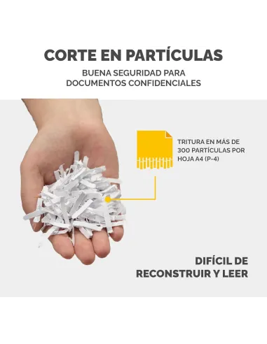 Destructora de papel Fellowes LX50 Blanca