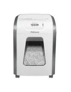 Fellowes Destructora 15C Blanca Trituradora de Papel en Partículas de 4x40mm-OMQDES0066