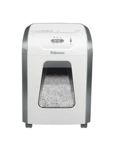 Fellowes Destructora 15C Blanca Trituradora de Papel en Partículas de 4x40mm