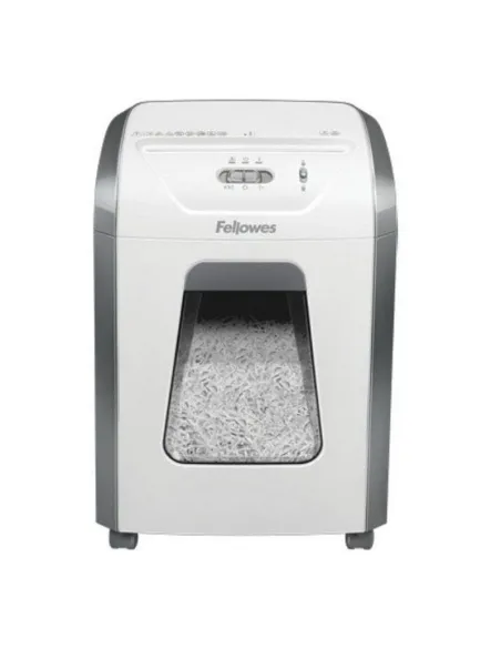 Fellowes Destructora 15C Blanca Trituradora de Papel en Partículas de 4x40mm