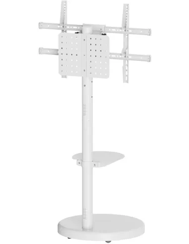 Ewent Ew1550 Soporte de Suelo Ajustable para TV hasta (86") Máx. 50kg Blanco