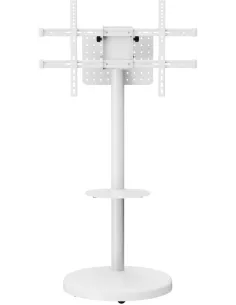 Ewent Ew1550 Soporte de Suelo Ajustable para TV hasta (86") Máx. 50kg Blanco-1385199