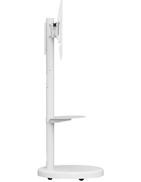 Ewent Ew1550 Soporte de Suelo Ajustable para TV hasta (86") Máx. 50kg Blanco