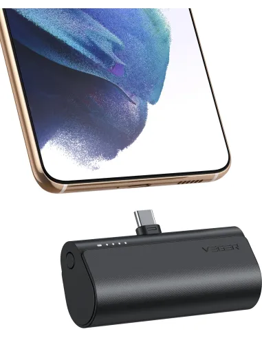 Veger PLUGON-C VG-W0556 PowerBank Plug-ON 5000mah PD20W Lightning connector built-in