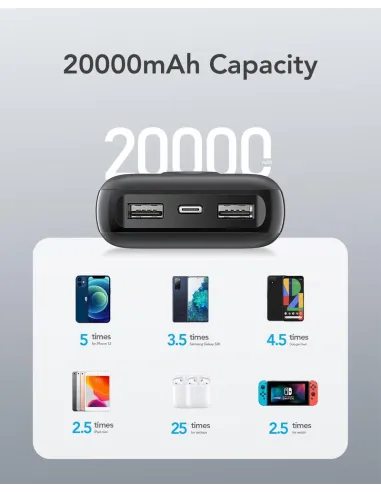 PowerBank Veger VG-W2039PD-B