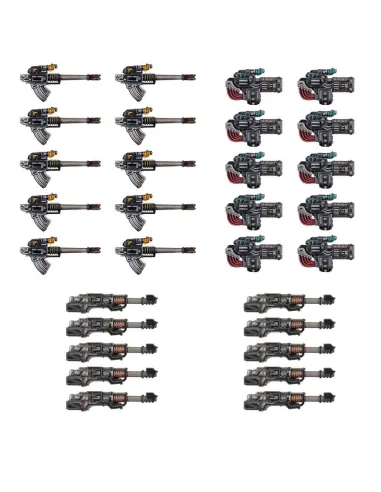 Heavy Weapons Upgrade Set – Volkite Culverins, Lascannons and Autocannons