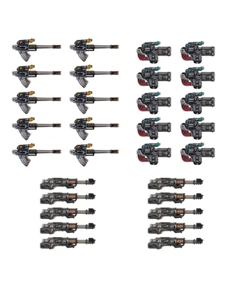 Heavy Weapons Upgrade Set – Volkite Culverins, Lascannons and Autocannons