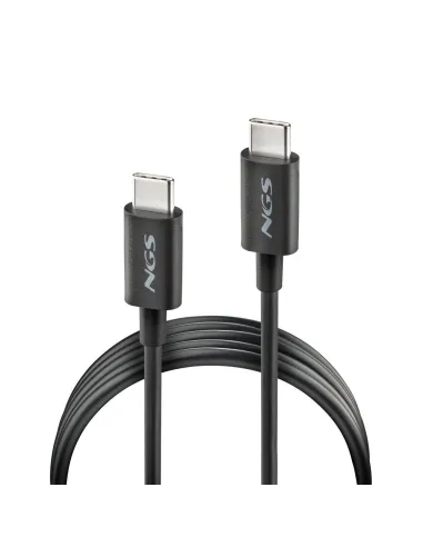 Cable USB-C 1 m NGS ZYRO 60W-1BLACK 60W 480 Mbps