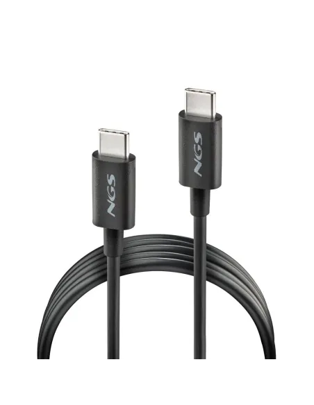 Cable USB-C 1 m NGS ZYRO 60W-1BLACK 60W 480 Mbps
