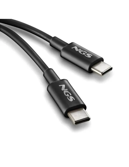 Cable USB-C 1 m NGS ZYRO 60W-1BLACK 60W 480 Mbps