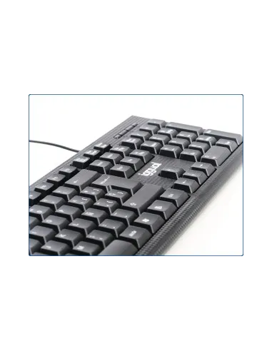 Teclado USB iggual CK-OFFICE-105T negro