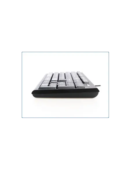 Teclado USB iggual CK-OFFICE-105T negro