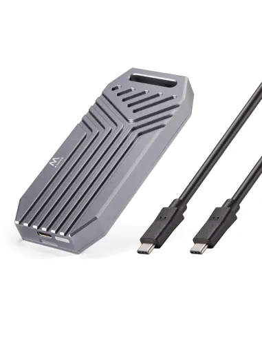 Ewent EW7062 Caja para Disco Duro Externo para Unidad de Estado Solido (SSD) Gris Oscuro
