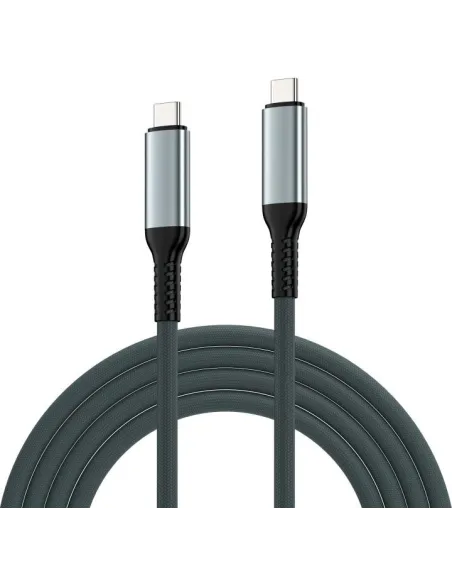 Ewent EC1071 Cable USB4 Gen 3x2 Tipo C Macho/Macho 1M Negro