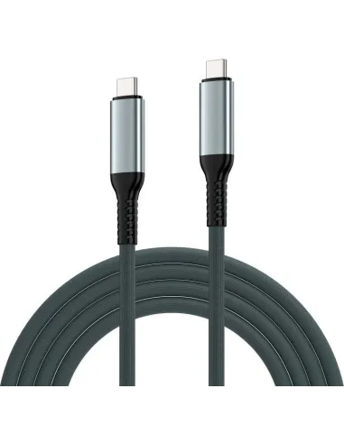 Ewent EC1072 Cable USB4 Gen 3x2 Tipo C Macho/Macho 2M Negro