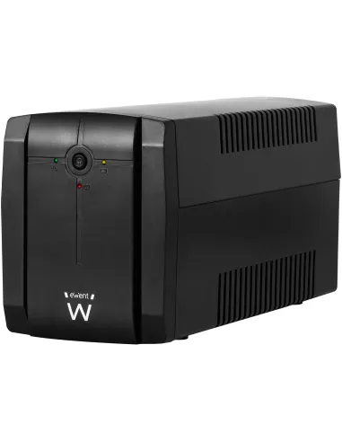 EWENT EW3997 SAI Interactivo 1300VA (720W) Protección contra la Sobretensiones y Apagones , 20 minutos de Autonomía