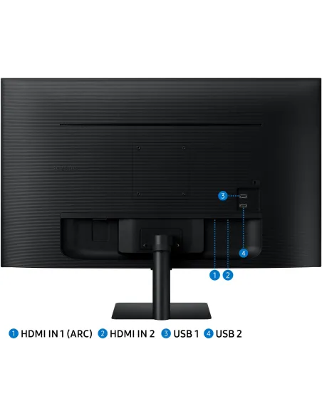 Monitor Samsung Smart M50D Negra