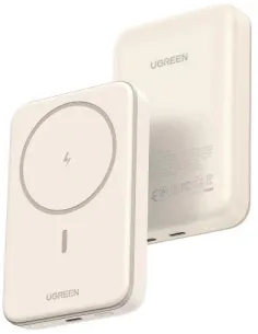 Ugreen Nexode Beis PowerBank Inalámbrico Magnético 10000mAh con Carga Rápida USB C 20W PD QC 3.0-1403170