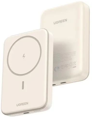 Ugreen Nexode Beis PowerBank Inalámbrico Magnético 10000mAh con Carga Rápida USB C 20W PD QC 3.0