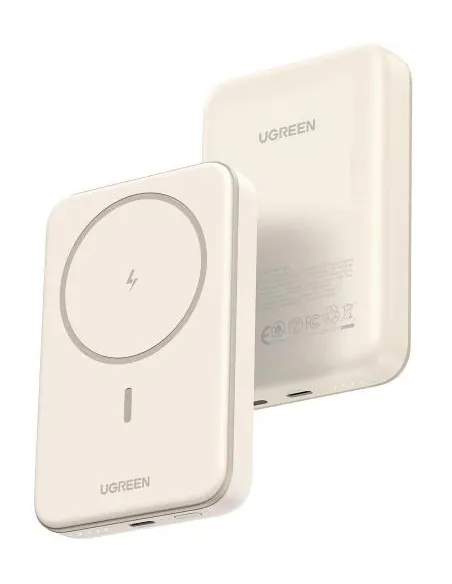 Ugreen Nexode Beis PowerBank Inalámbrico Magnético 10000mAh con Carga Rápida USB C 20W PD QC 3.0